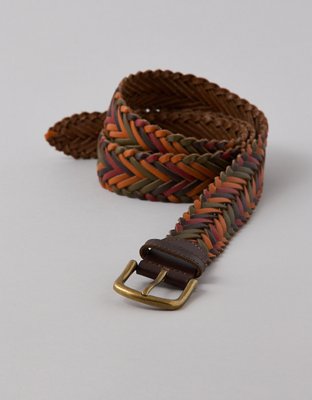 AE Braided Leather Belt