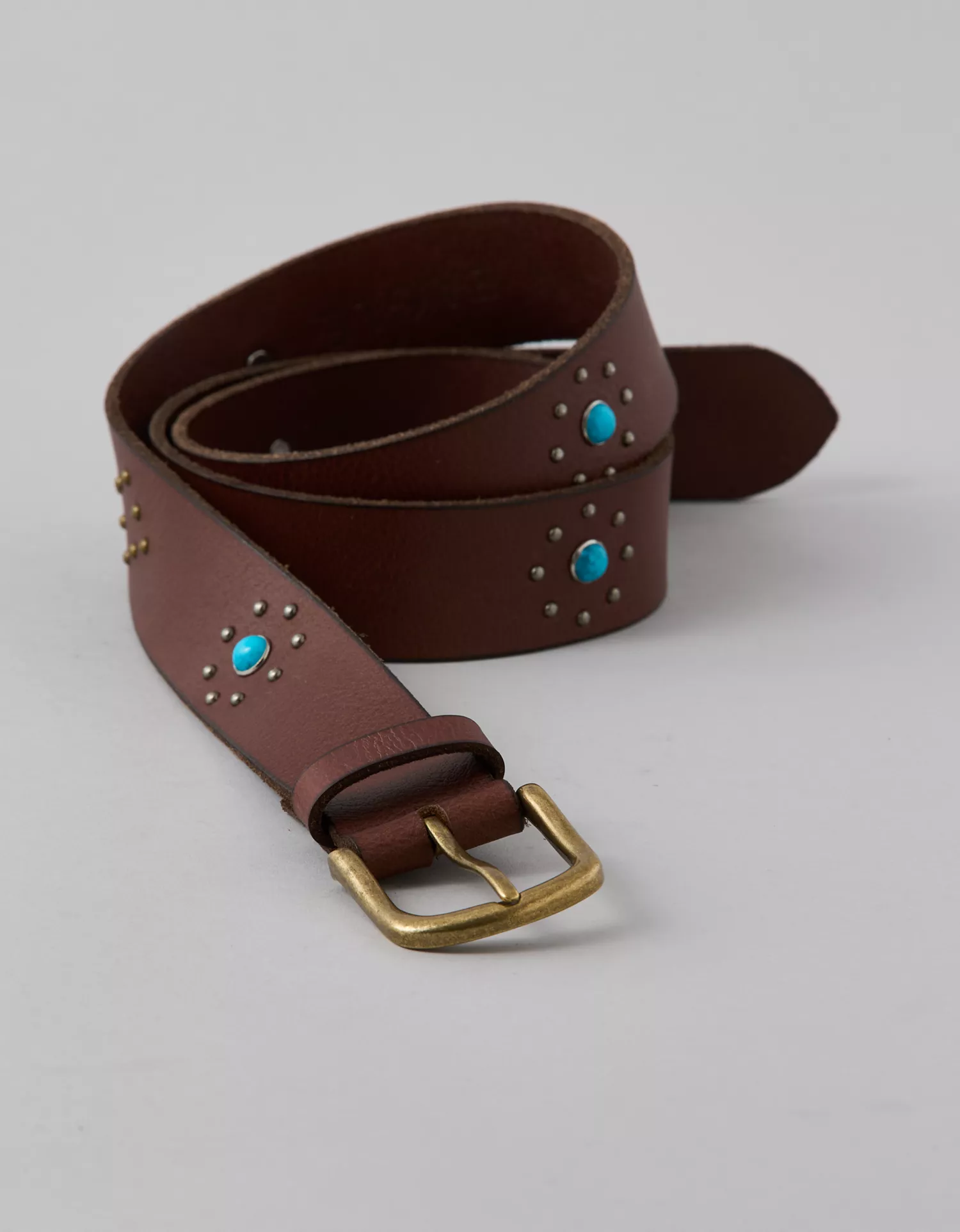 AE Studded Western Leather Belt