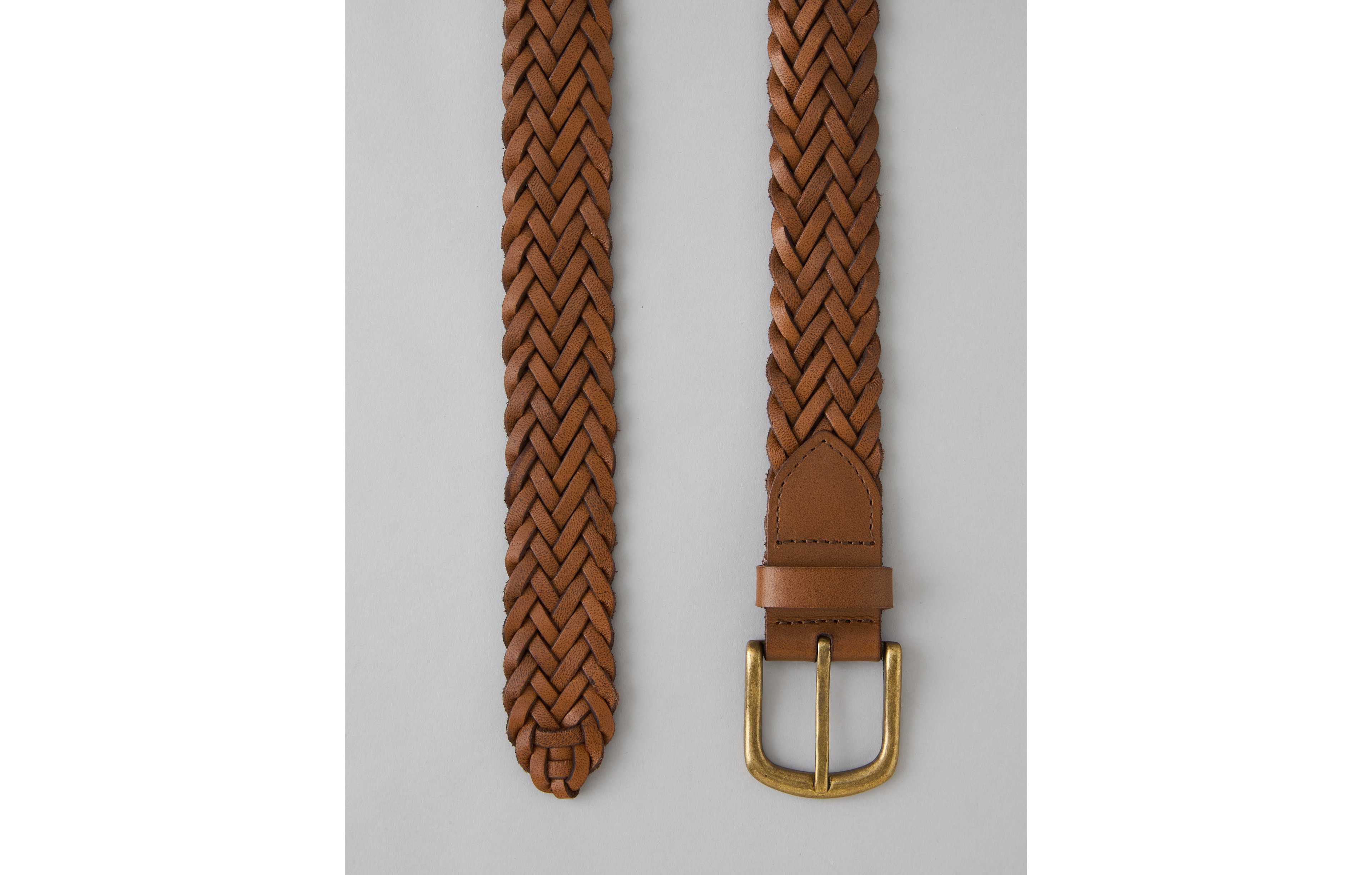 AE Braided Leather Belt