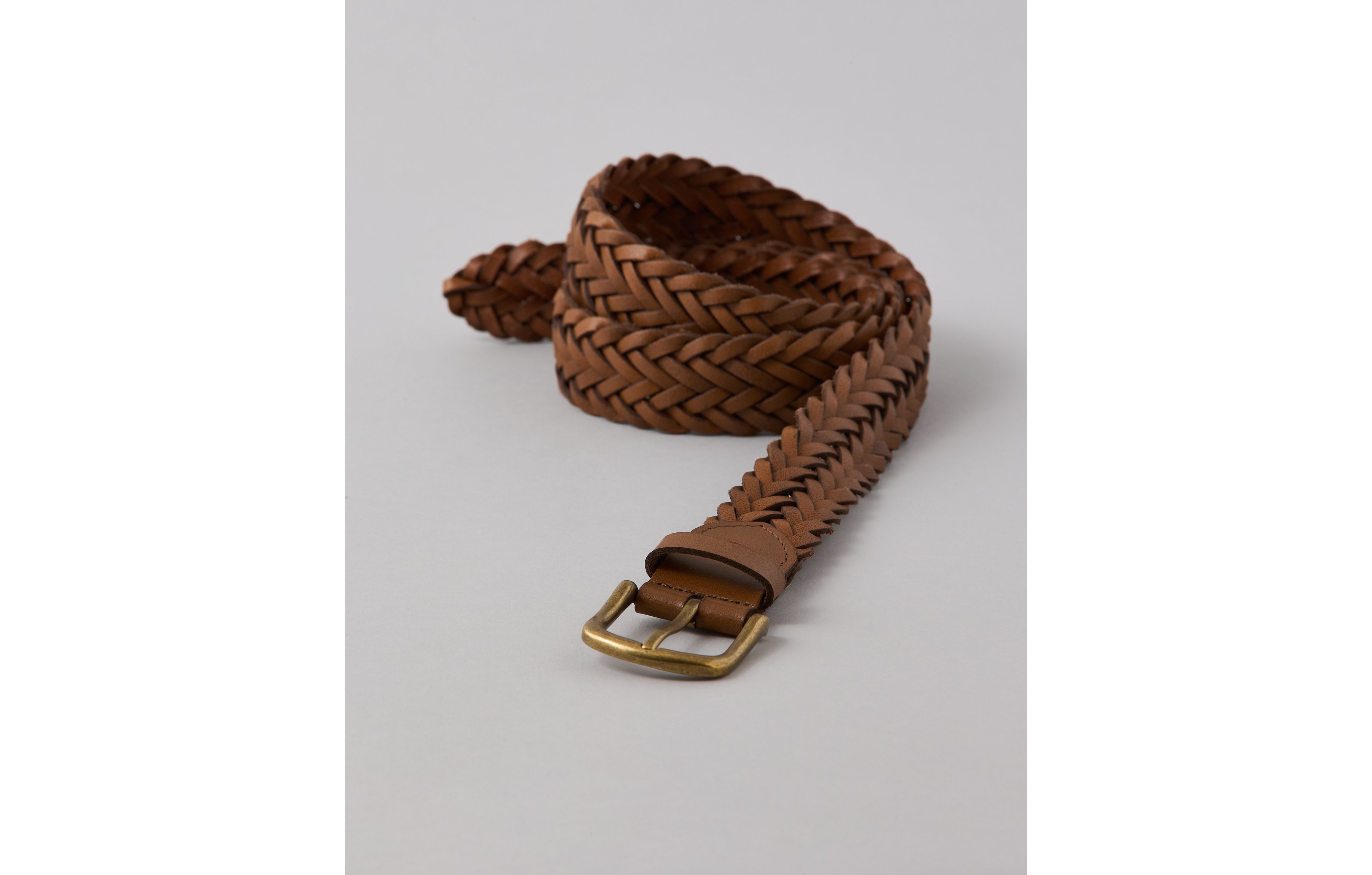 AE Braided Leather Belt