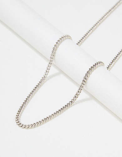 AEO Silver Chain Necklace