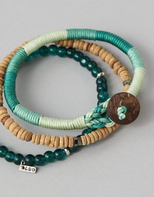 Бельё AEO Bead Bracelets для мужчин, 3 шт. — American Eagle — фото 2