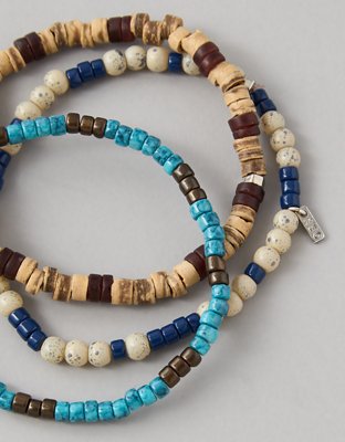 Бельё AEO Beaded Bracelet для мужчин, 3 шт. — American Eagle — фото 2