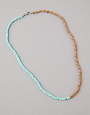 AEO Colorblock Beaded Necklace