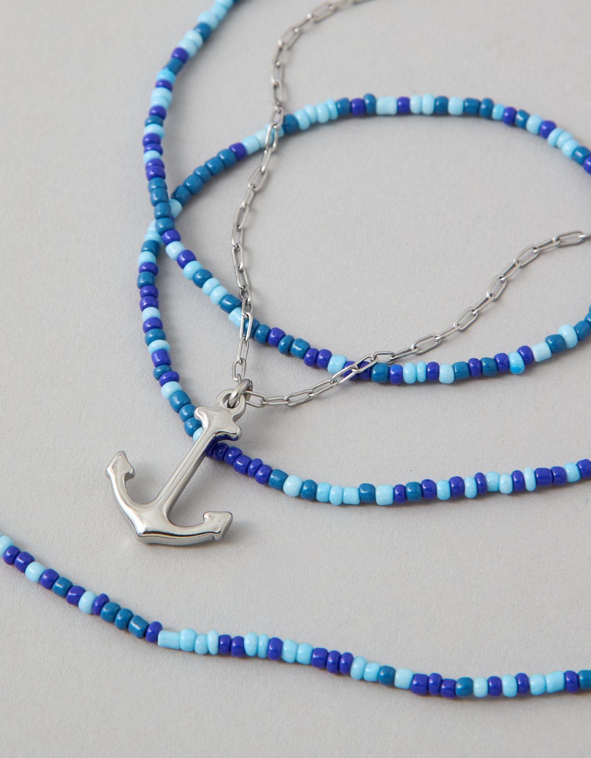 AE Anchor Pendant Necklace 2-Pack - image 2