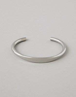 AE Polished Metal Cuff Bracelet