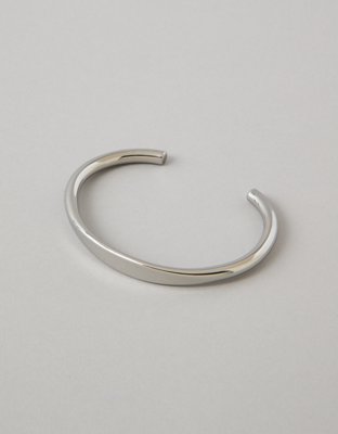 AE Polished Metal Cuff Bracelet