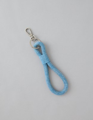 AE Denim Loop Keychain