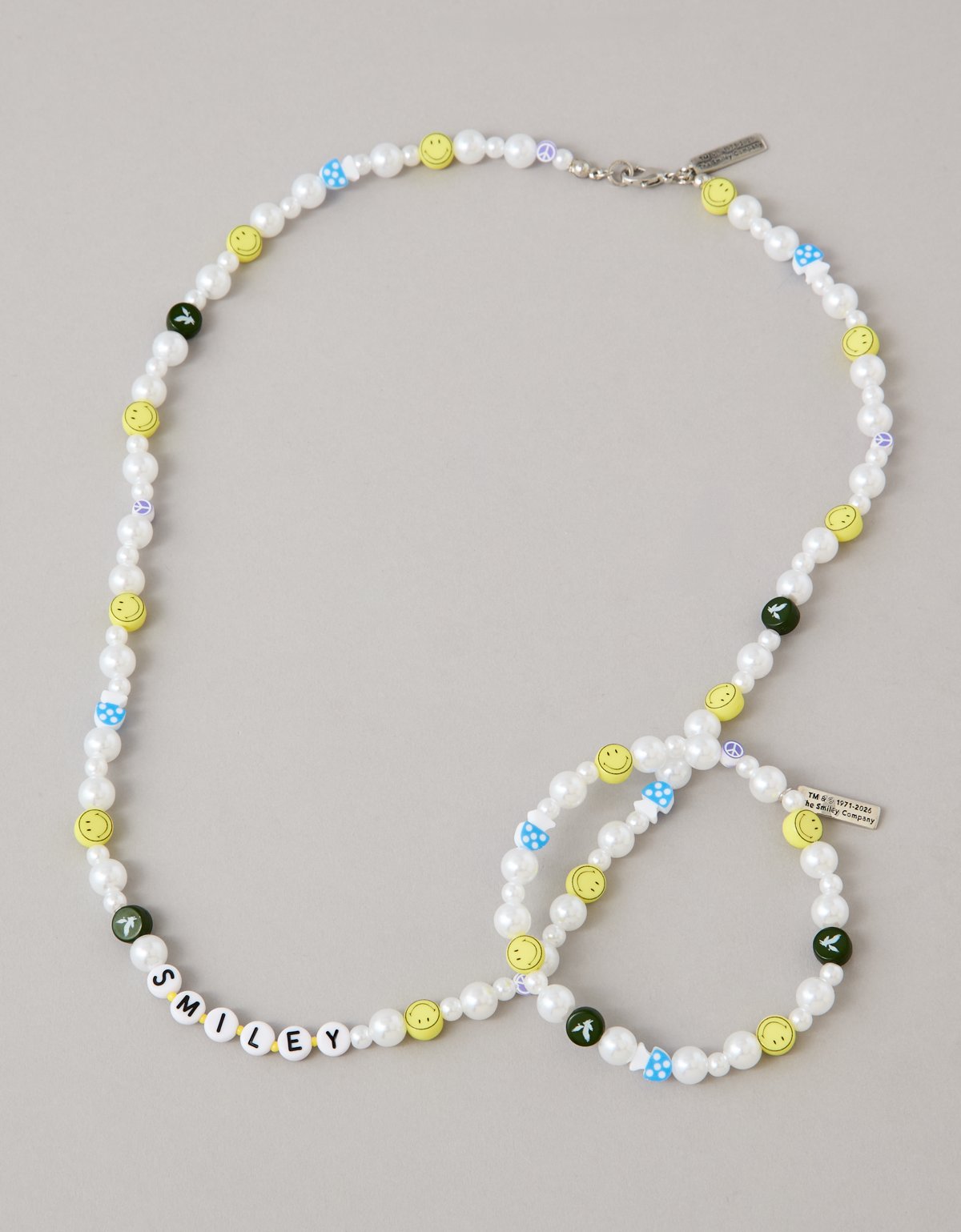 AE | Smiley Necklace & Bracelet 2-Pack - image 2