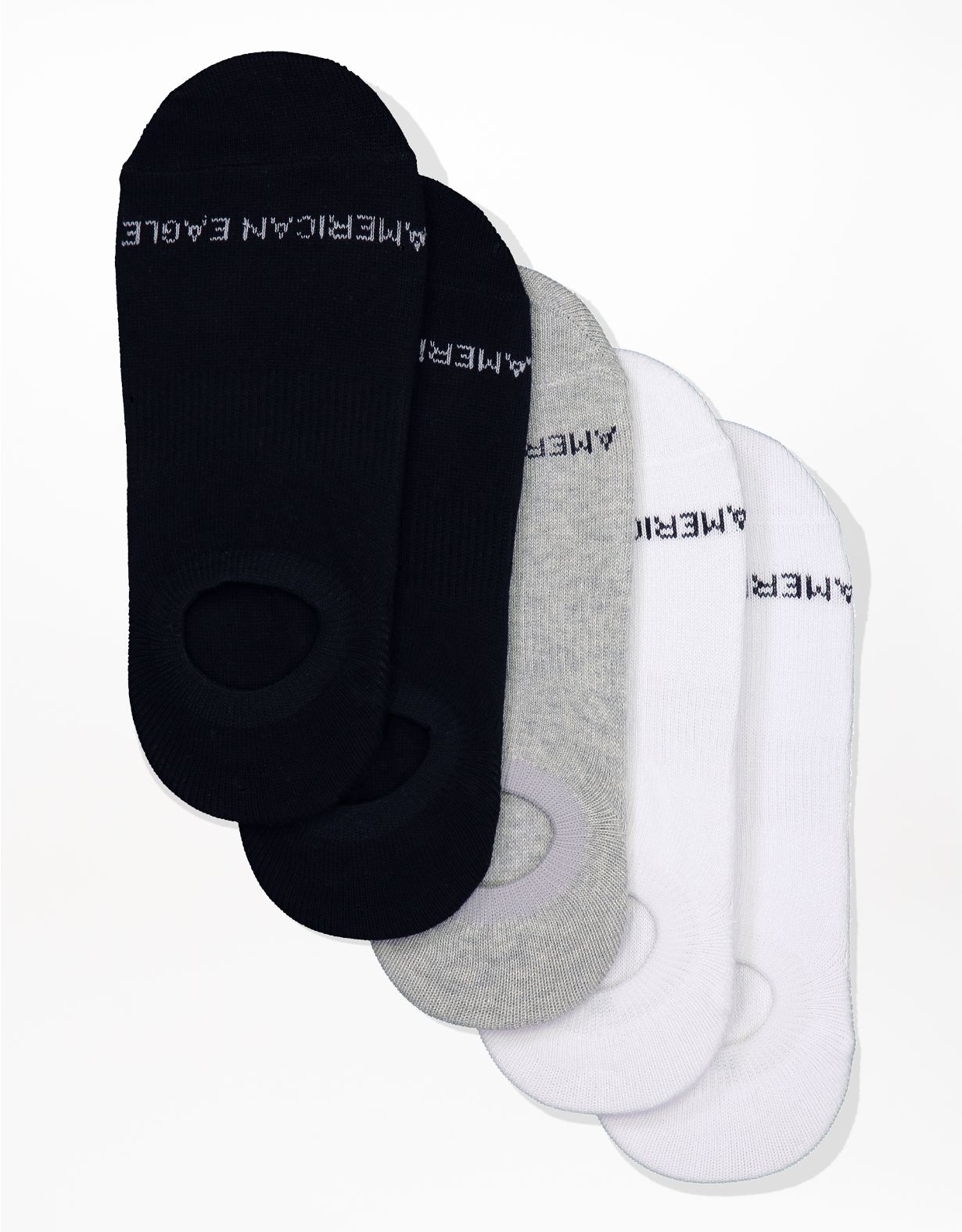 AEO Invisible Socks 5-Pack