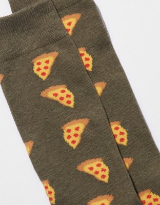 Носки AEO Flying Pizza для мужчин, средней высоты — American Eagle — фото 2