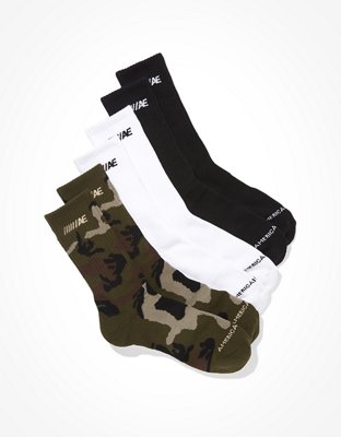 AEO Crew Socks 3-Pack