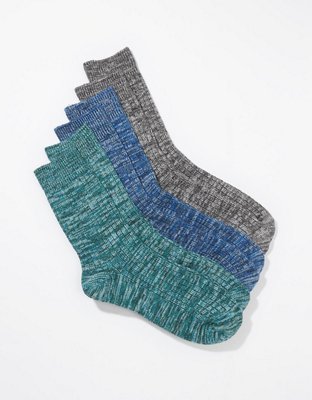 AEO Lightweight Boot Socks 3-Pack