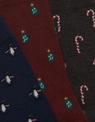 AEO Holiday Socks 3-Pack