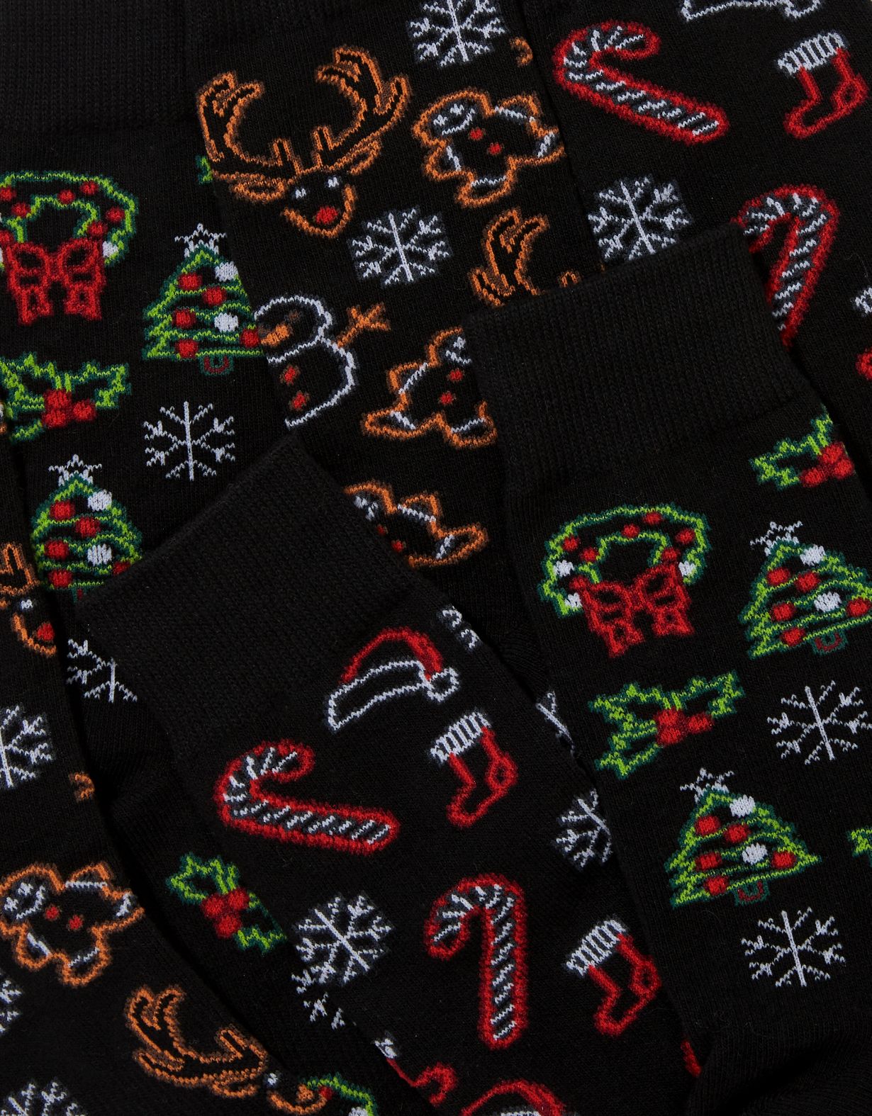AEO Neon Holiday Socks 3-Pack
