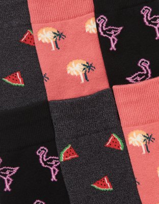 AE Summer Pinks Classic Sock 3-Pack