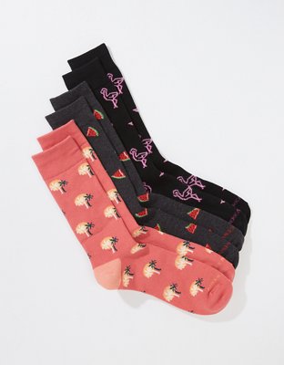 AE Summer Pinks Classic Sock 3-Pack