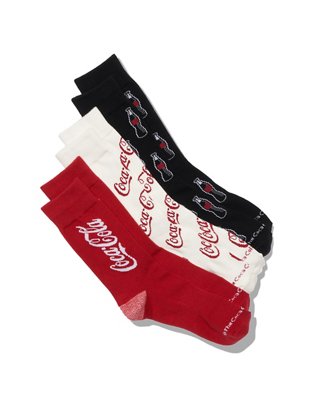 AE Coca-Cola Classic Sock 3-Pack
