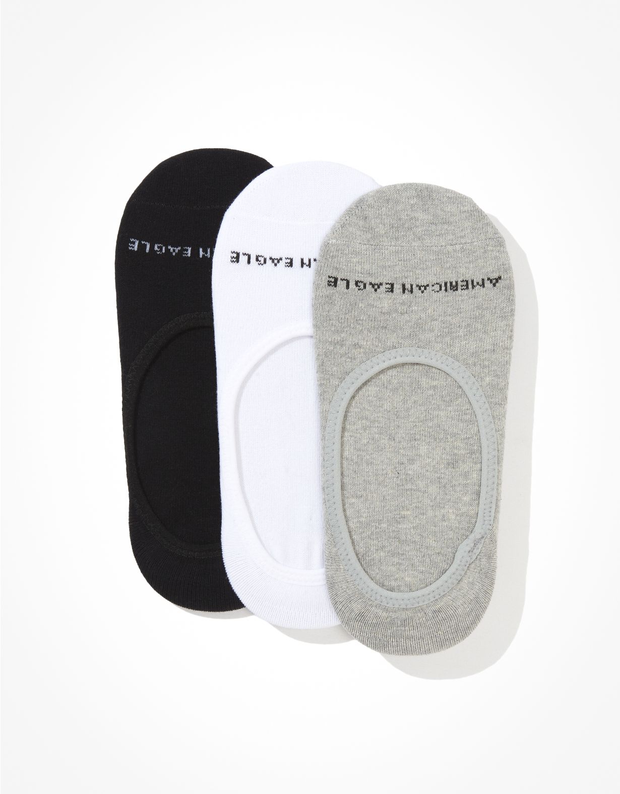 Paquete de 3 pares de calcetines cortos AEO