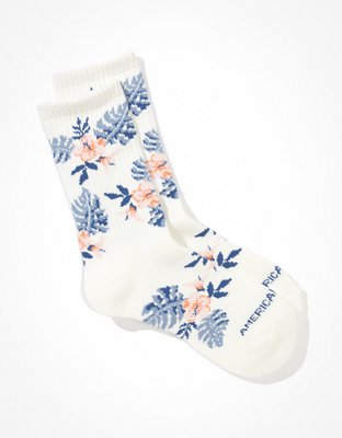 AE Monstera Crew Socks
