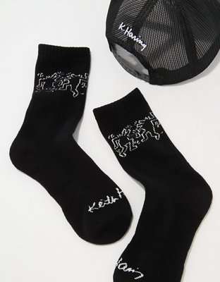 AE Keith HaringCrew Socks