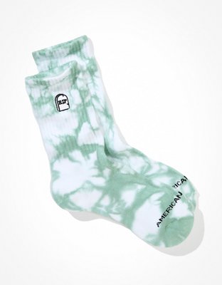 AE Halloween Gravestone Crew Socks
