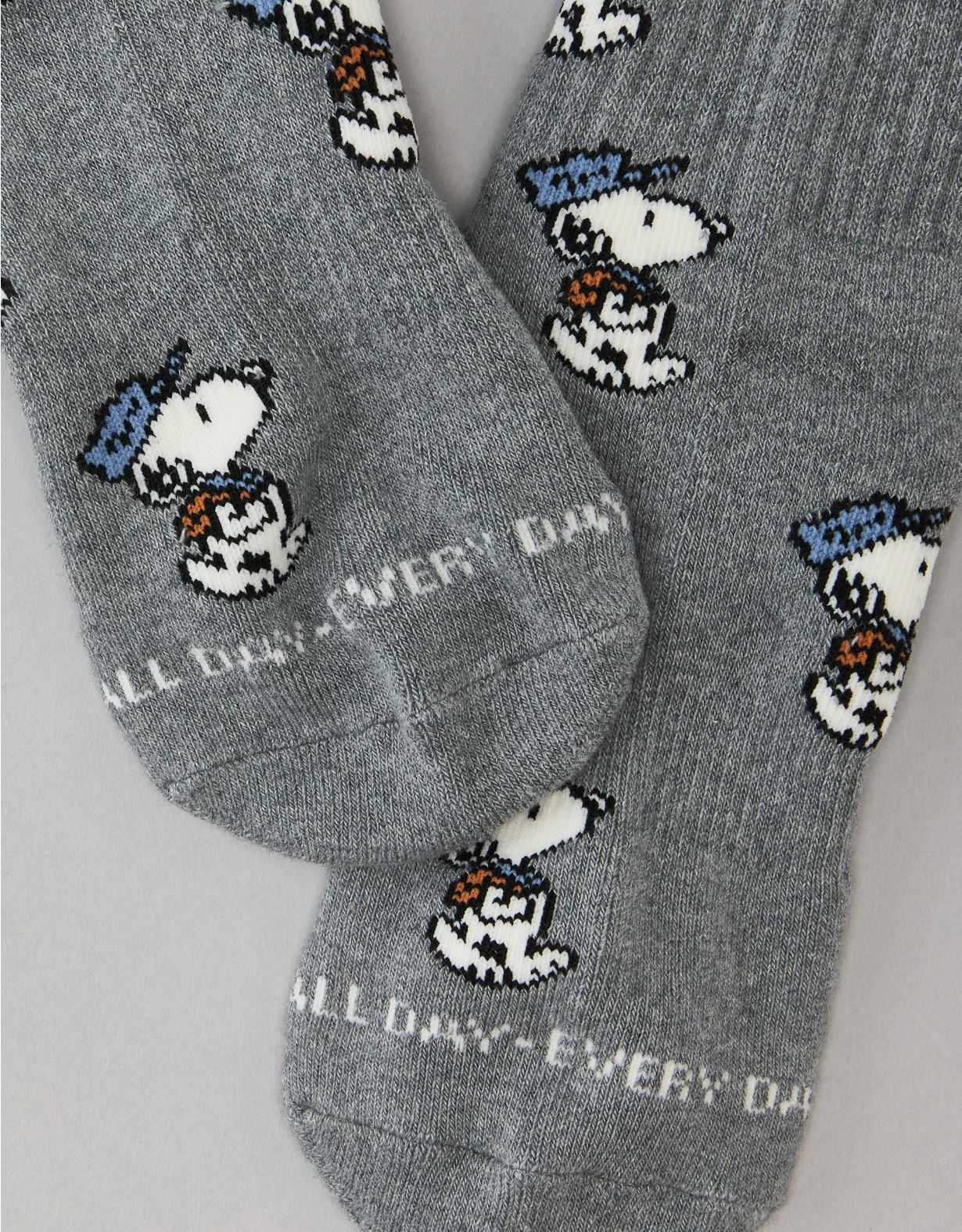 AE 24/7 Snoopy Crew Socks