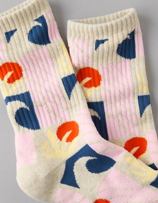 AE Geometric Crew Socks