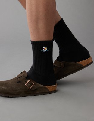 AE Peanuts Pool Crew Socks