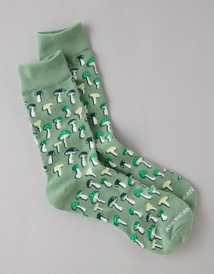 AE Printed Classic Crew Socks