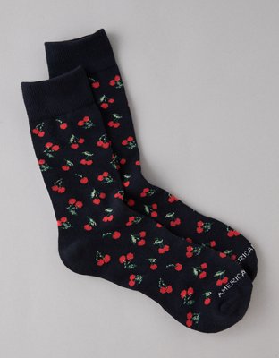 AE Printed Classic Crew Socks