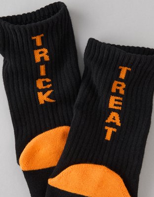 AE Halloween Trick or Treat Crew Socks