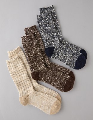 AE Marled Boot Socks 3-Pack