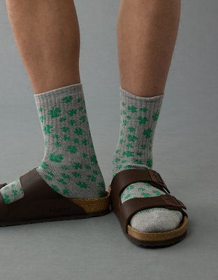 AE St. Patrick´s Day Terry Crew Socks 3-Pack