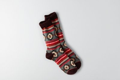 AE Graphic Terry Crew Socks