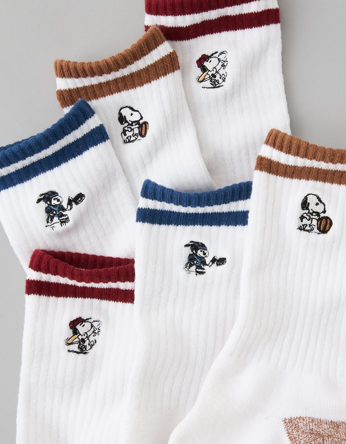 AE Peanuts Crew Socks 3-Pack - image 2