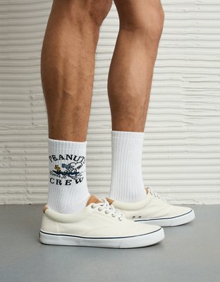 AE Peanuts Terry Crew Socks