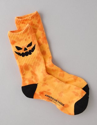 AE Halloween Terry Crew Socks