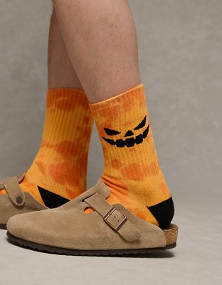 AE Halloween Terry Crew Socks