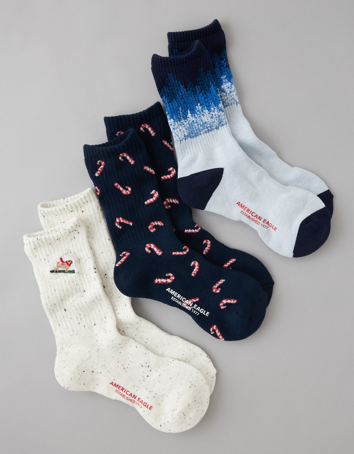 AE Terry Crew Socks 3-Pack - image 3