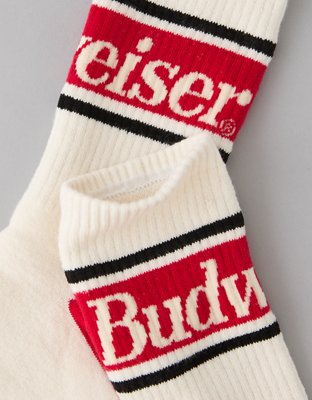 AE Budweiser Crew Socks