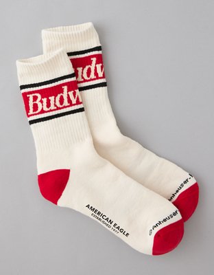 AE Budweiser Crew Socks