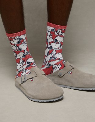 AE Snoopy Crew Socks