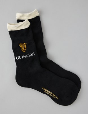 Носки AE Guinness для мужчин, средней высоты — American Eagle, цвет: Чёрный — фото 3