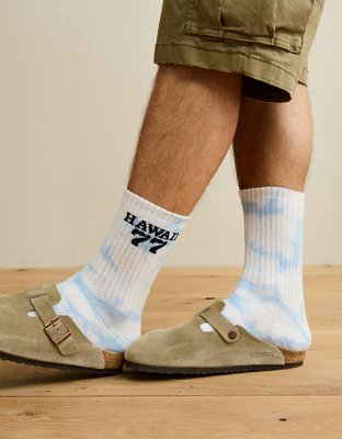 AE Graphic Crew Socks from American Eagle - $6.96