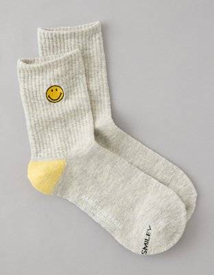 AE | Smiley® Crew Socks