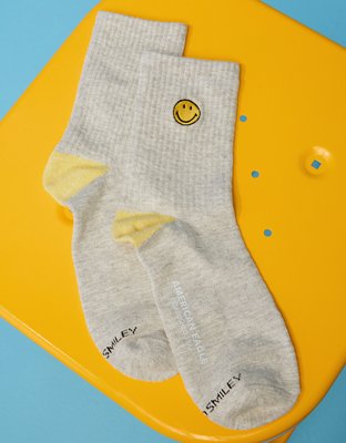 AE | Smiley® Crew Socks