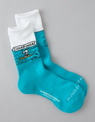 AE Snoopy Crew Socks from American Eagle - $12.95