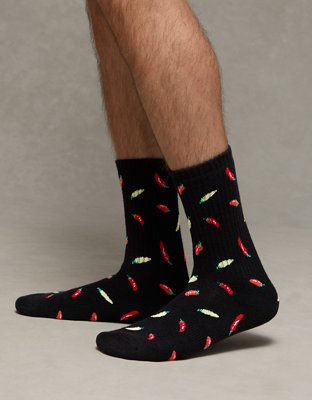 AE Graphic Crew Socks
