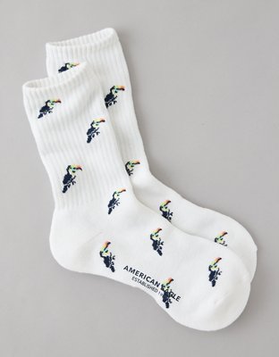 AE Graphic Crew Socks